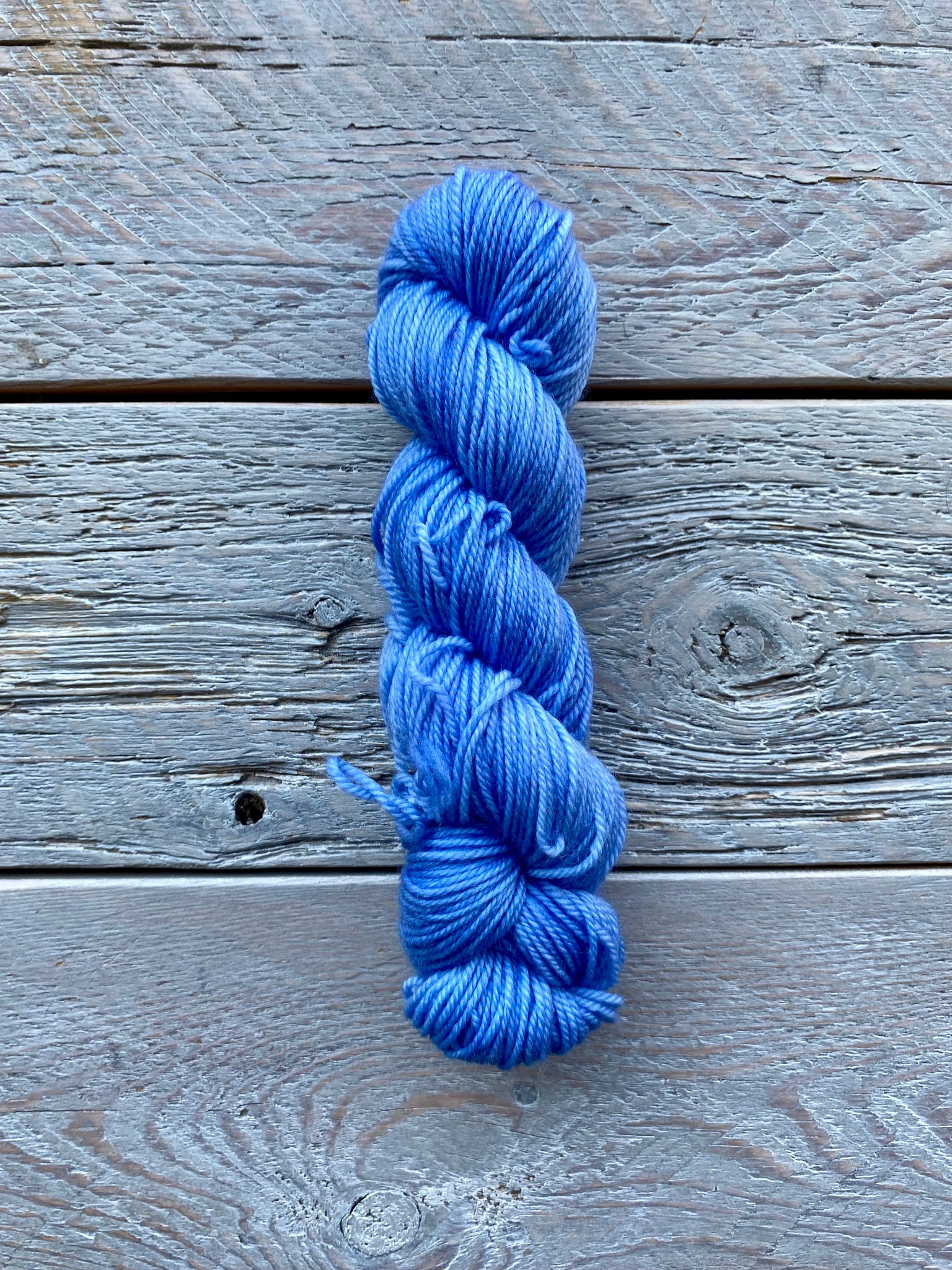 Dark Cornflower Blue 50 gram mini skein