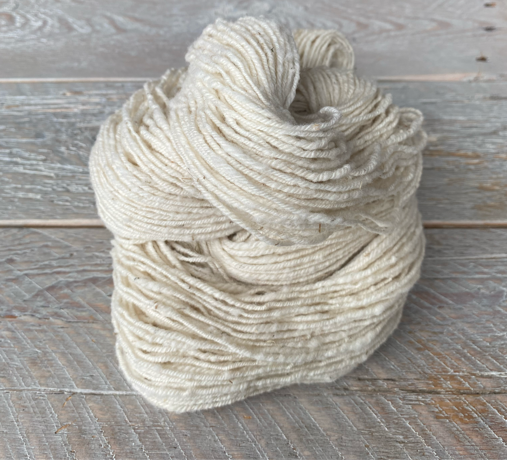 Handspun Targhee Natural (undyed)