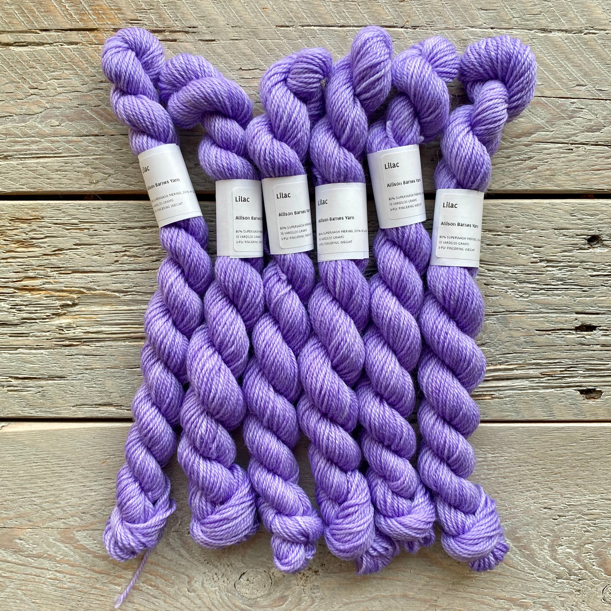 Lilac 20 gram mini skein