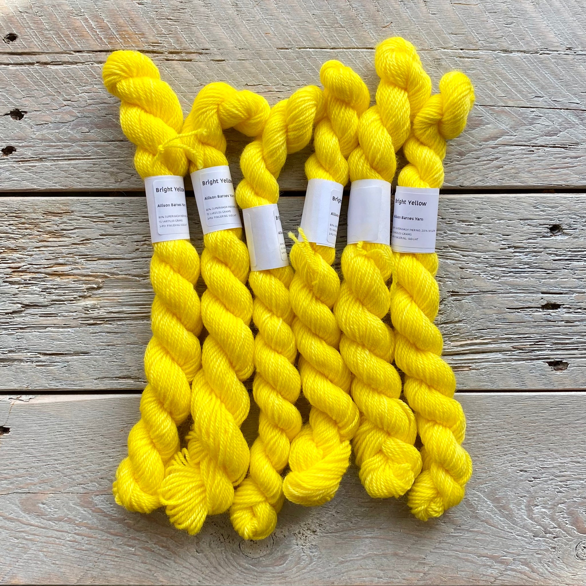 Bright Yellow Jacquard Acid Dye 0.5 oz for Wool, Silk, and other protein fibres