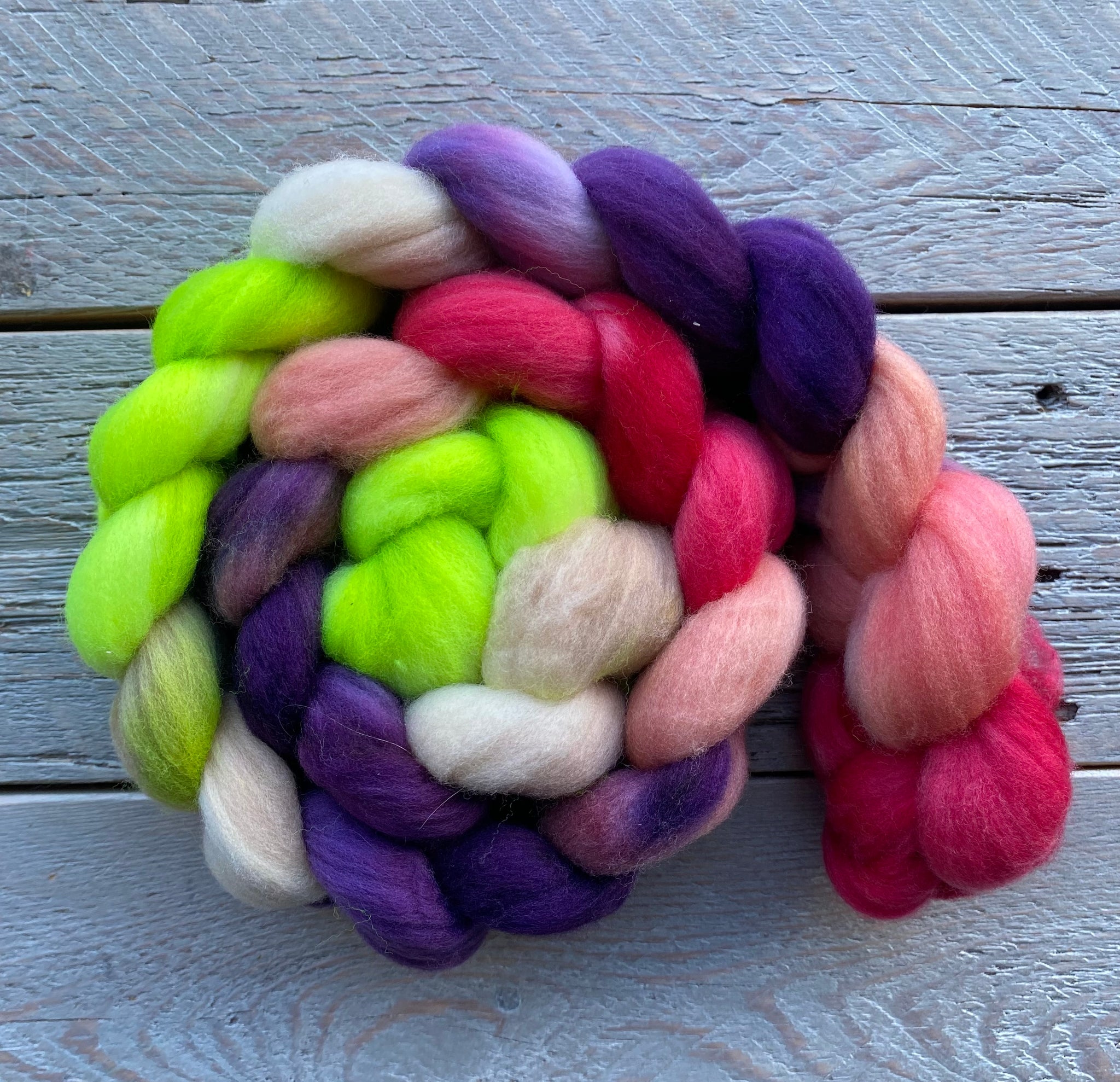 Confelicitous dyed Merino Wool Roving