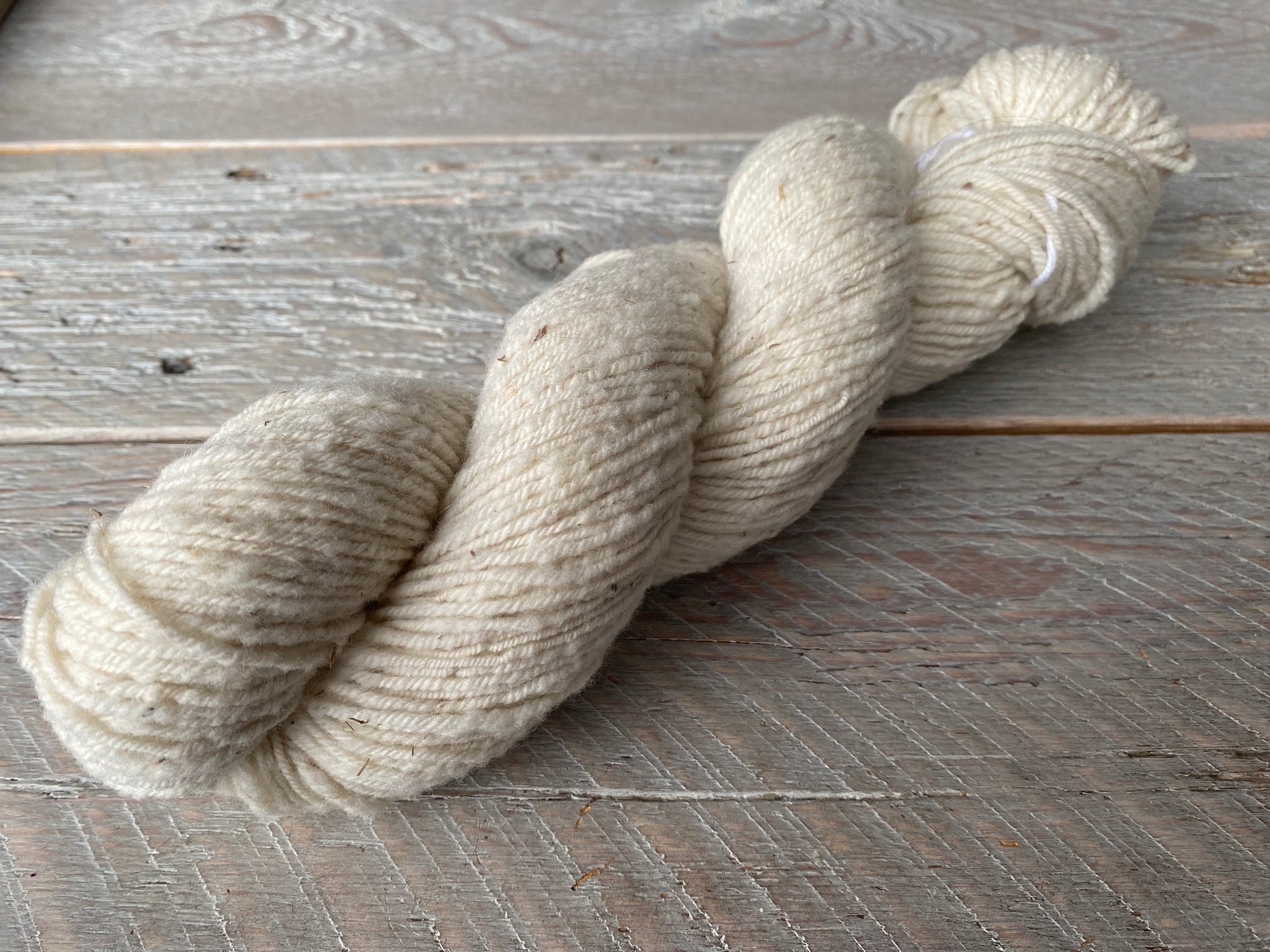 Handspun Targhee Natural (undyed)