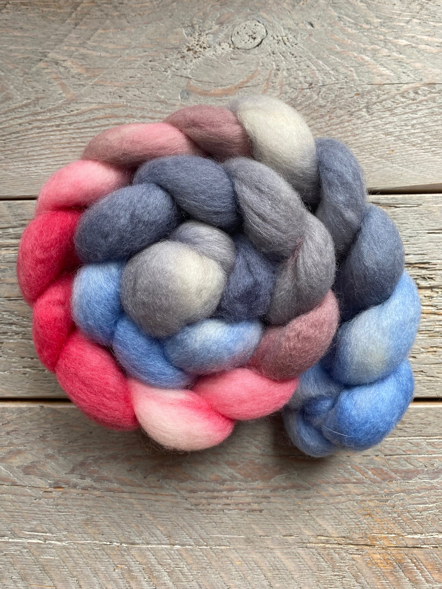 April 2025 Fibre Fix BFL Wool Roving