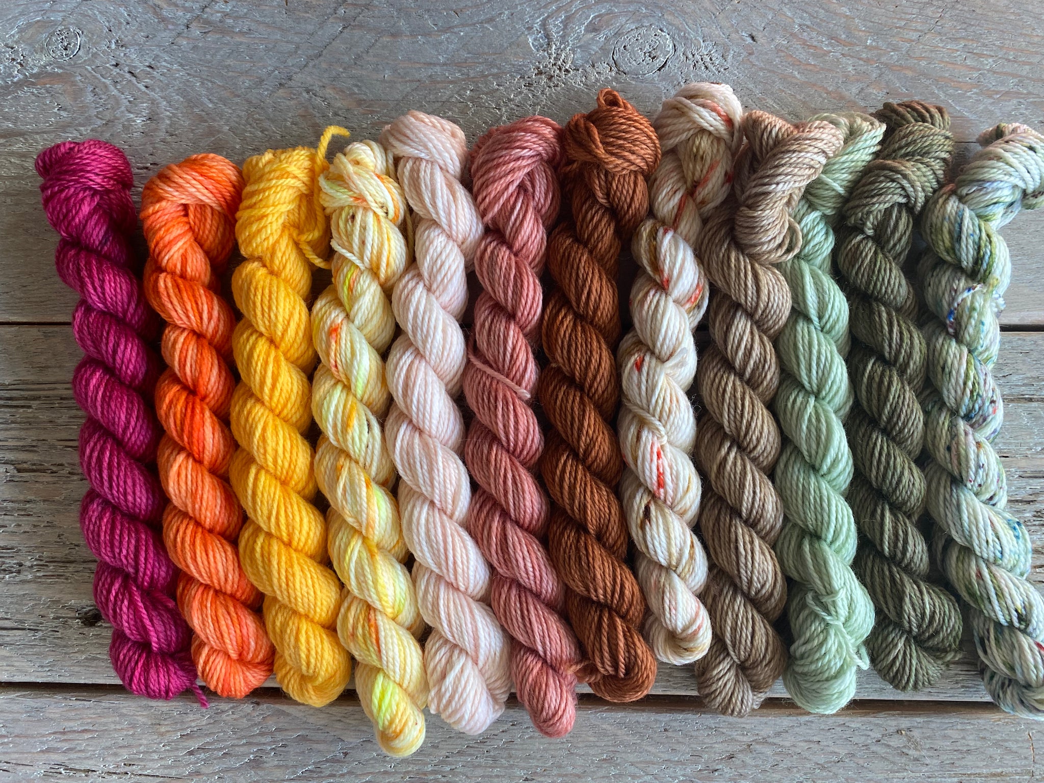 Mini Skein Set 10 gram minis (Retired)