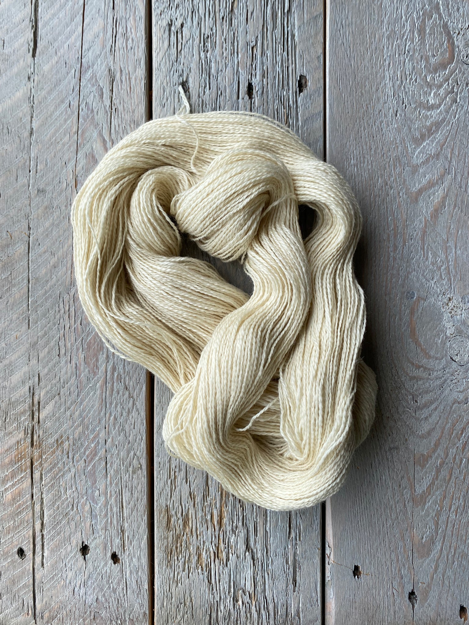 100% Untreated BFL Fingering Weight