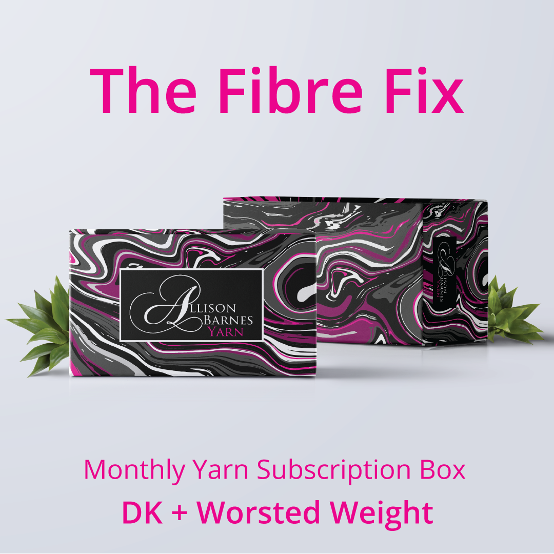 The Fibre Fix! Subscription Box - Yarn of the Month Club DK/Worsted Weight