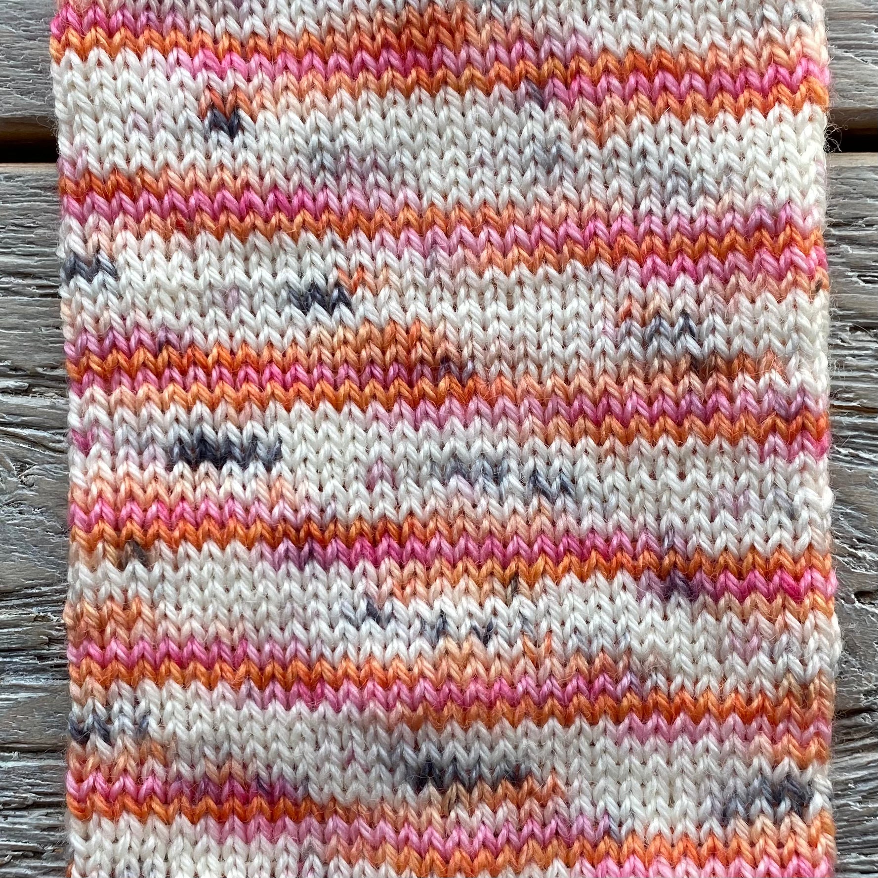 Broken Rainbow Classic DK Orange and Pink - Don’t Hide Your Body for Others