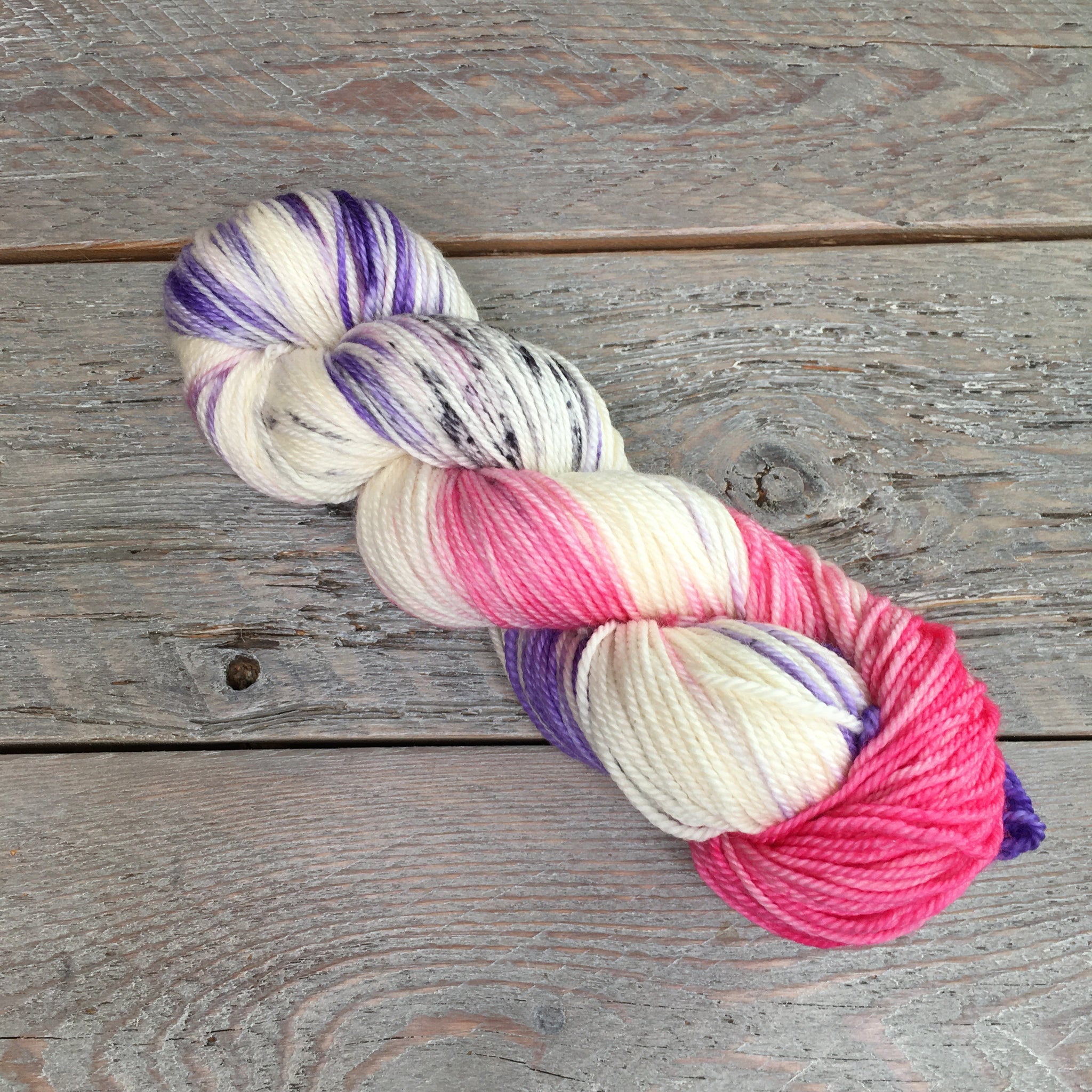 Broken Rainbow Classic DK Purple and Pink - Perfect The Way I Am