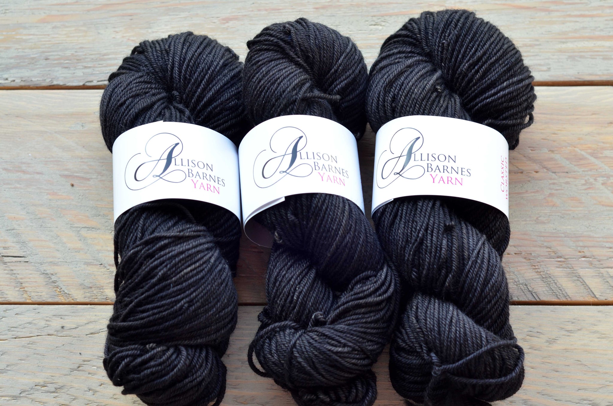 Paint it Black on Classic Worsted